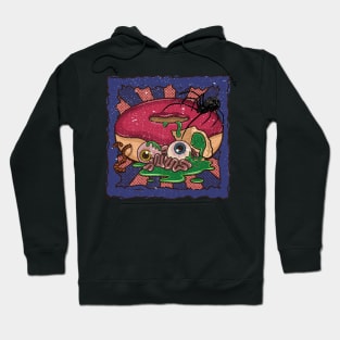 Gory Donut #3 Illustration Hoodie